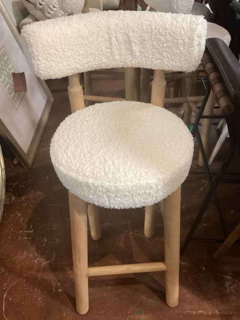 LuLu and Georgia Bar Ross Bar Stool Cream 31" 2CNX8VV7