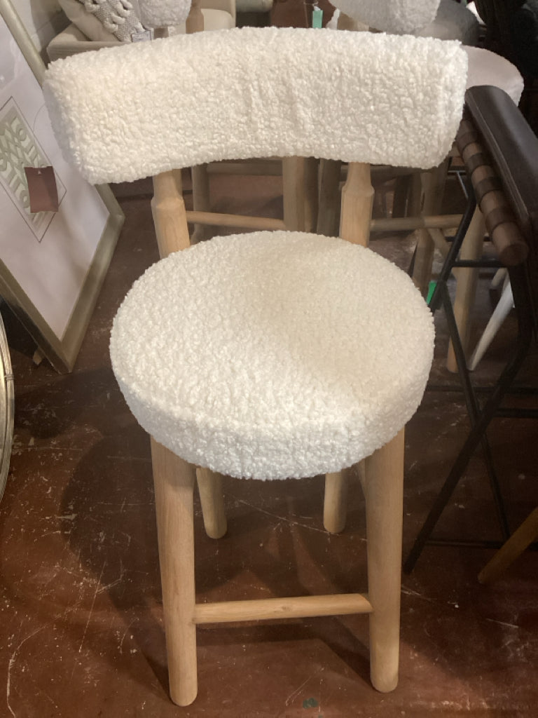 LuLu and Georgia Bar Ross Bar Stool Cream 31" 89RXRHDL