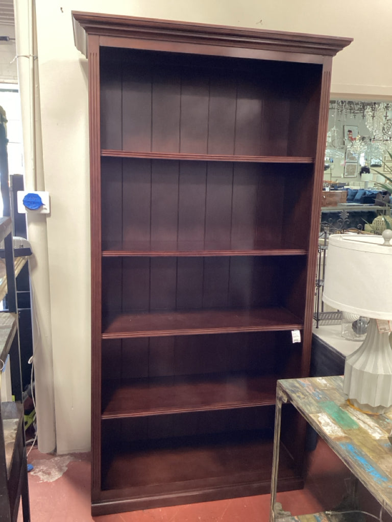 Ballard Design Classic Transitional Style 4-Shelve Bookcase 42"W X 16"D X 86"T