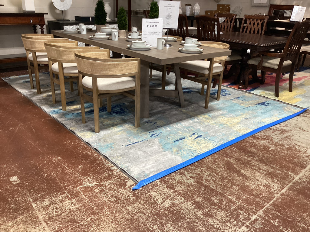 Nourison Celestial Collection Blue/Yellow 9' x 12' Rug