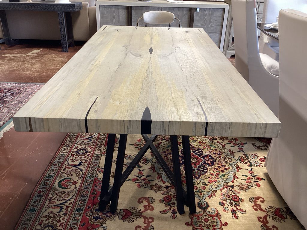 Arhaus Rec Table Nika spalted Oak 72x36