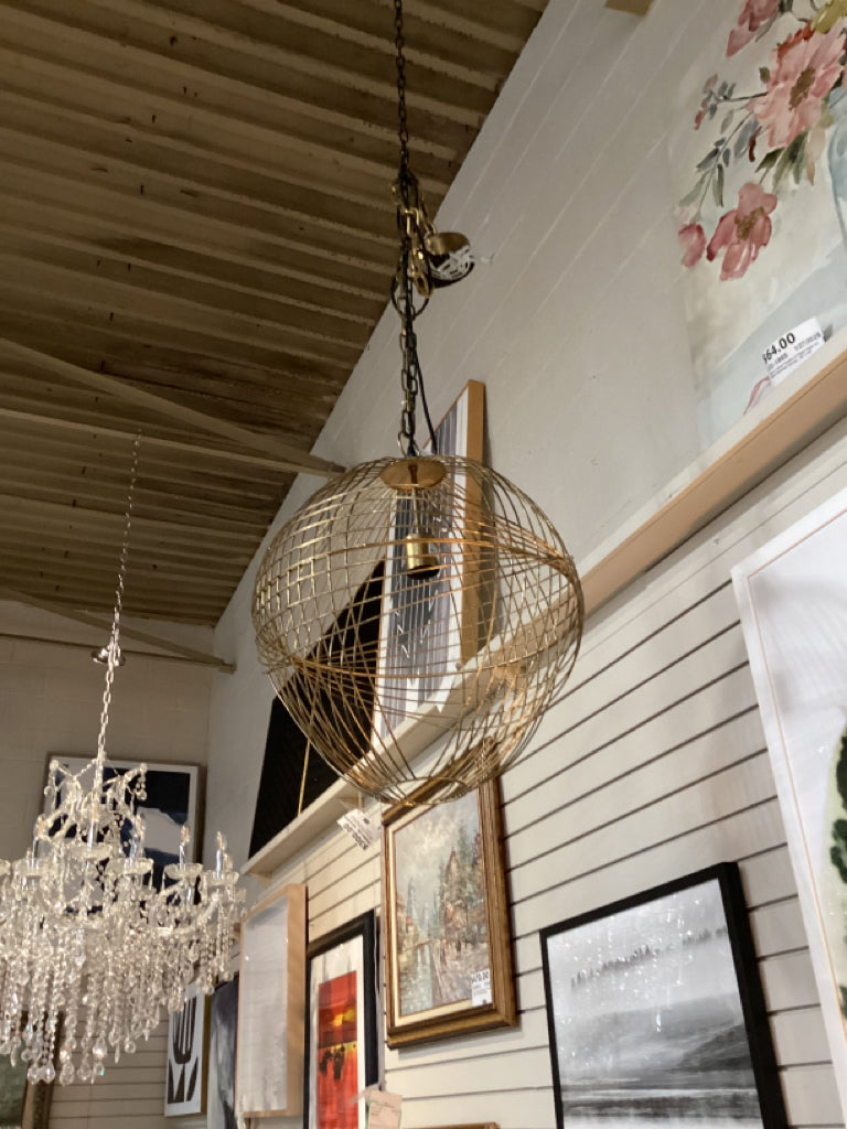 Mercana  Gold Chandelier 36W36L 38H 68431  AV2P26Z9