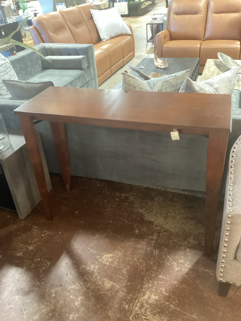 Frontgate Console / mahogany folding buffet table 49 x 18 x36