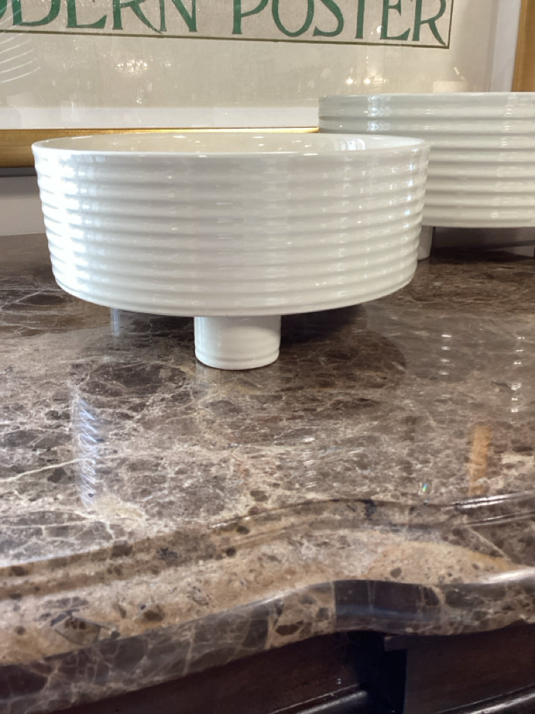 Accent Decor Hailey Footed Bowl 9.5"D x 4.5"H