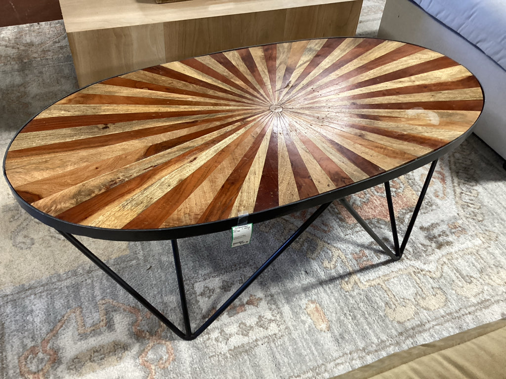 Sunburst Coffee Table45x22x17.5