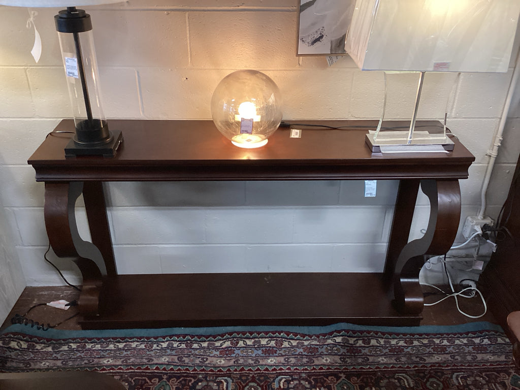 Ballard Design Benedetta Console / cherry 58 x 14 x34 high