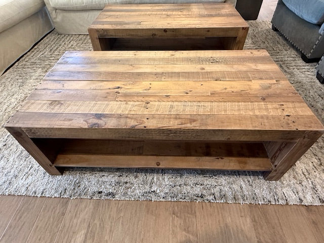 Four Hands Beckwourth Wood Coffee Table 48x25x16