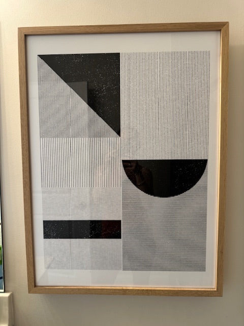 Black & White Pulte Art by Four Hands, abstract, 24x32
