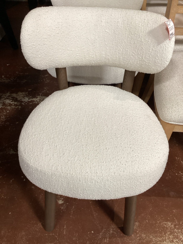 Maiden Home Jane Dining Chair Ivory Boucle 20"W x 30" T