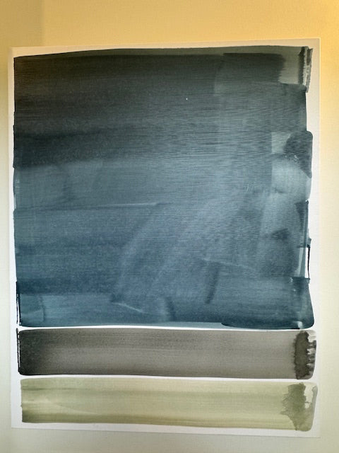 “Color Exchange IV†by Bella Lane, unframed canvas abstract; 24x30