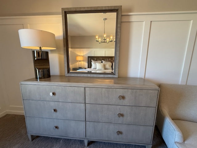 Hooker Elixir 6 Drawer Dresser/Mirror SET Light Brown