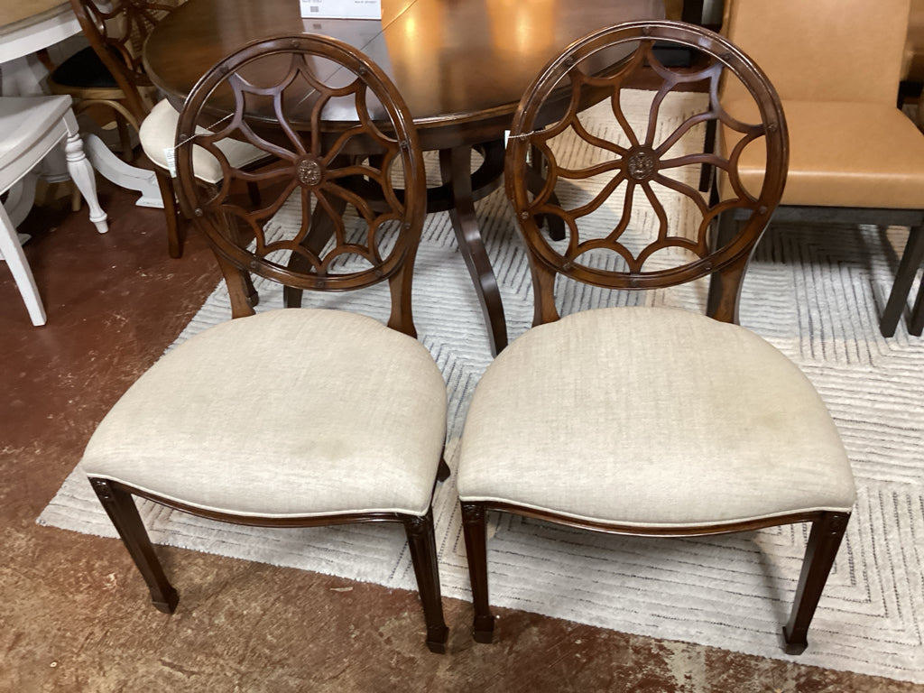 Woodbridge Hepplewhite Side Chair 24x24x37 PAIR