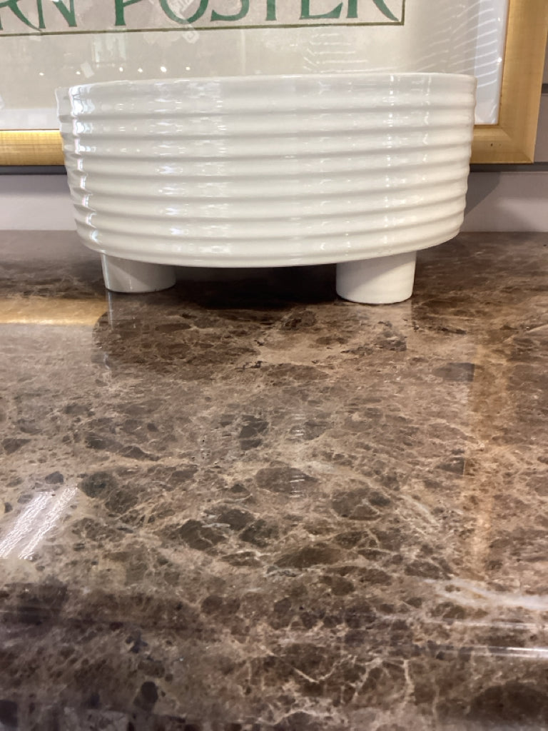 Accent Decor Hailey Footed Bowl 12"D x 5.5"H