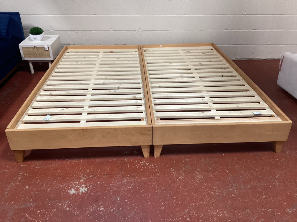 City Platform Bed Frame TwinXL 22326L2B, 37YT2UF