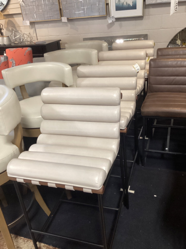 Denver Modern Vail Bar Stool Pearl Walnut 18.5" W x 39.5" D x 23 5D5YUN47