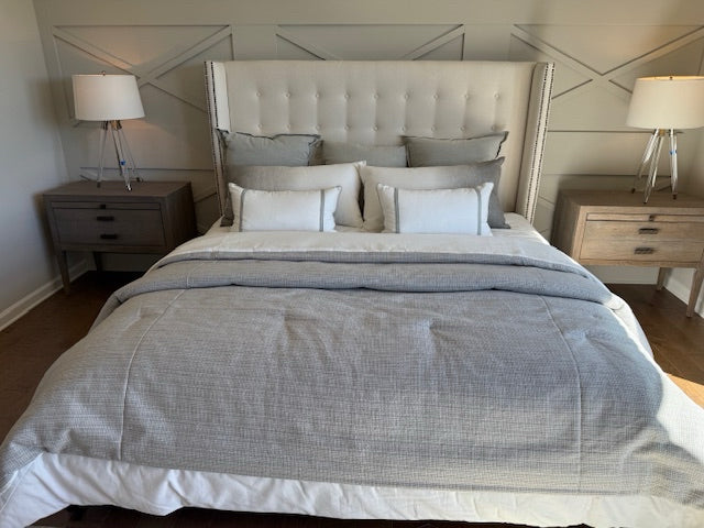 King Eastern Accents Tweed Comforter ONLY