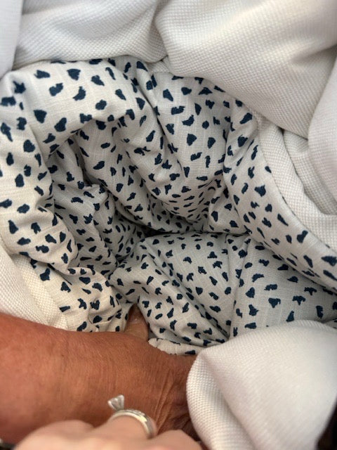 QUEEN Eastern Accents Hugo Speckled Bedding Set (comf+2pillow,2Euro)