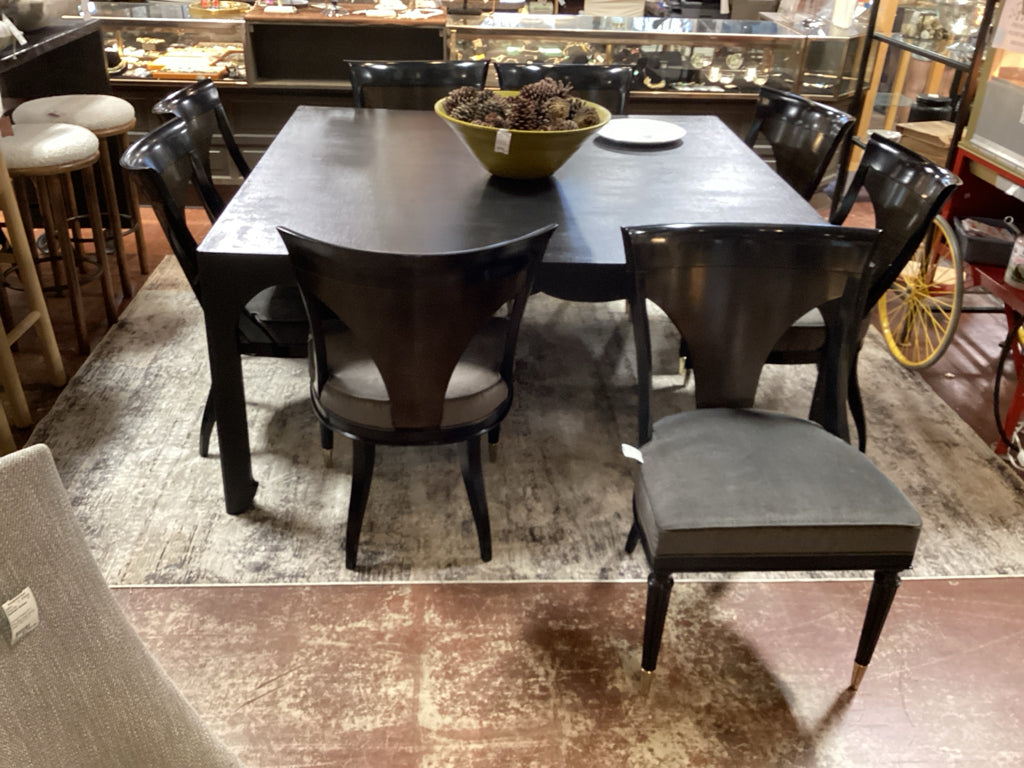 Set of 8 Caracole" Keeping With Tradition" Dining Chairs 24x25x36.5