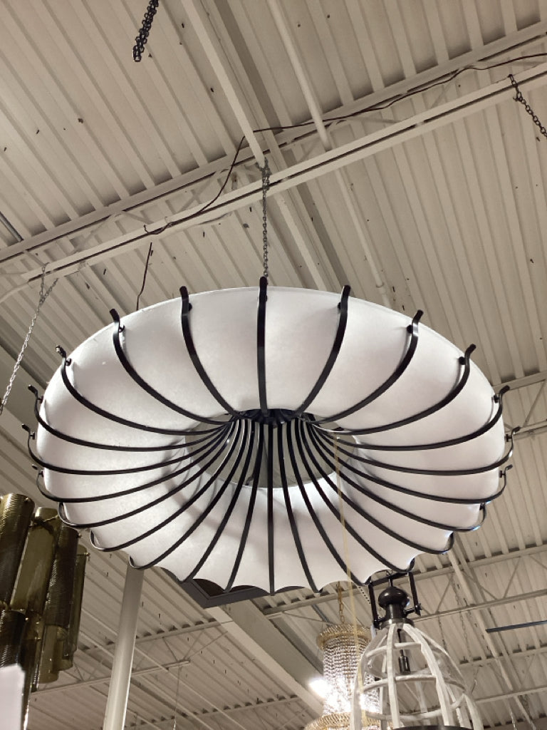 Arteriors Chambers Flush Mount Chandelier 52" W x 14.5" D x 52 D795HM5K