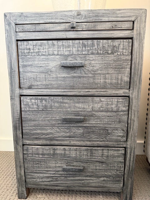 Four Hands Reclaimed Wood Caminito GREY Nightstand