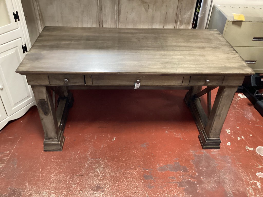 Desk / Farmhouse rustic 3 dtaert 60 x 30 x 30 high AS FOUND