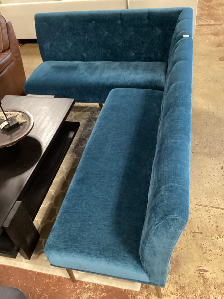 Havenly Dorian Petite Corner Banquette