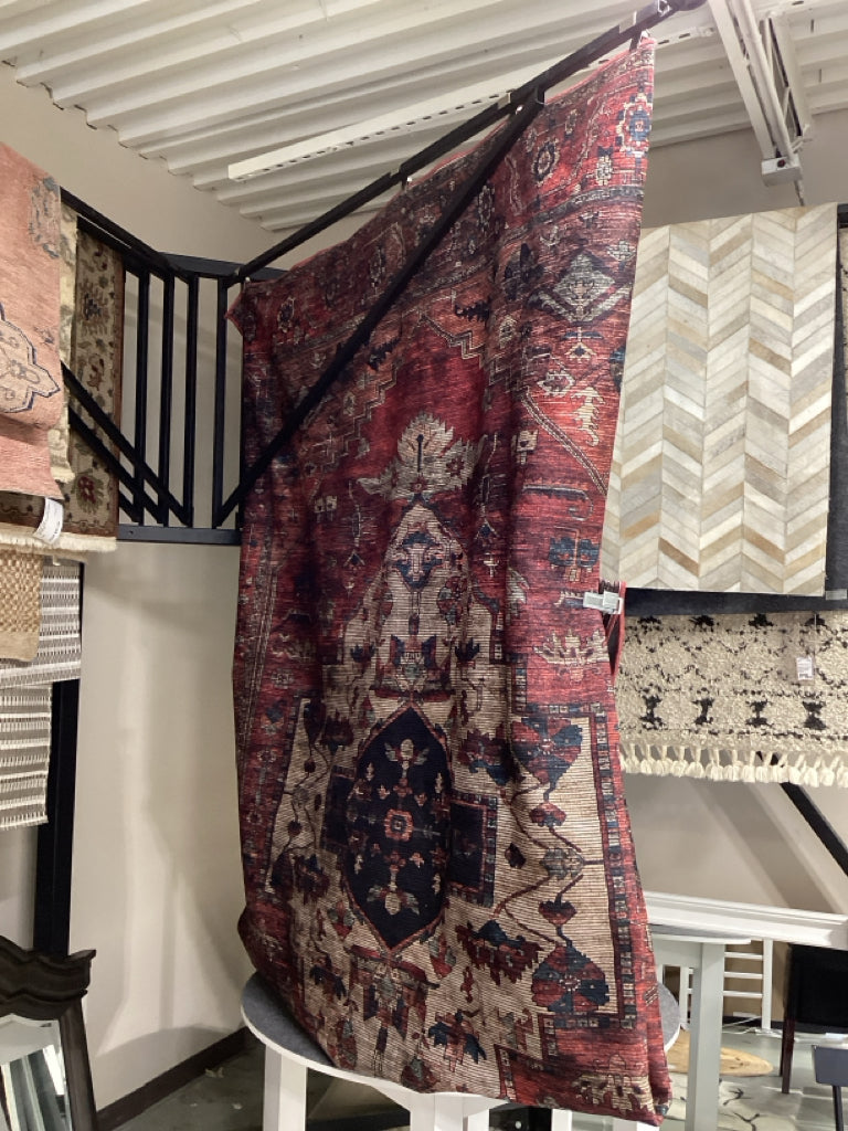 Jaipur Living Monroe Vintage Persian-Inspired Design 7'10" X 10' Non Slip Rug
