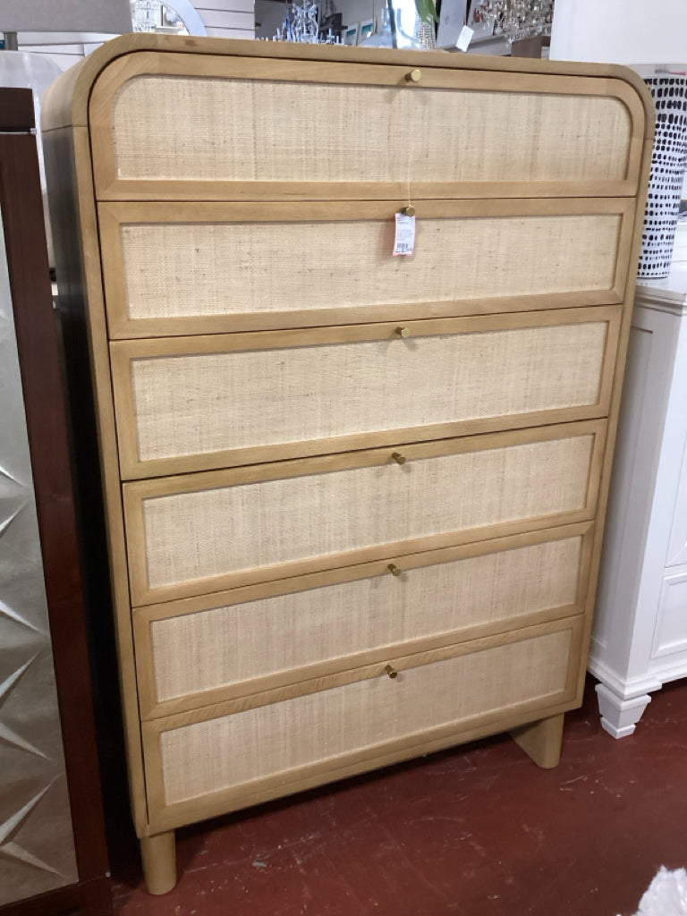 LuLu and Georgia Suzette Tall Dresser 36"Wx17"Dx 54"H BXJ67G9T