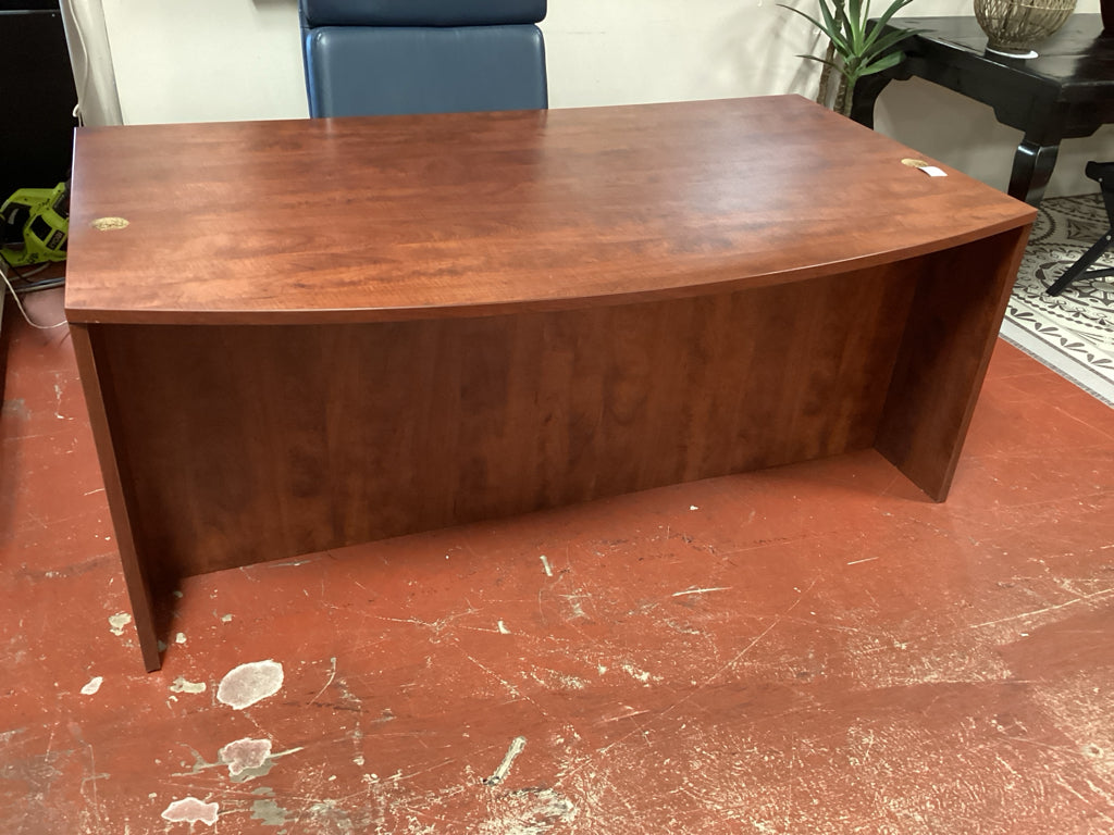 Executive Office Desk with 2 Drawers 71" X 41"with Wire Management Ports