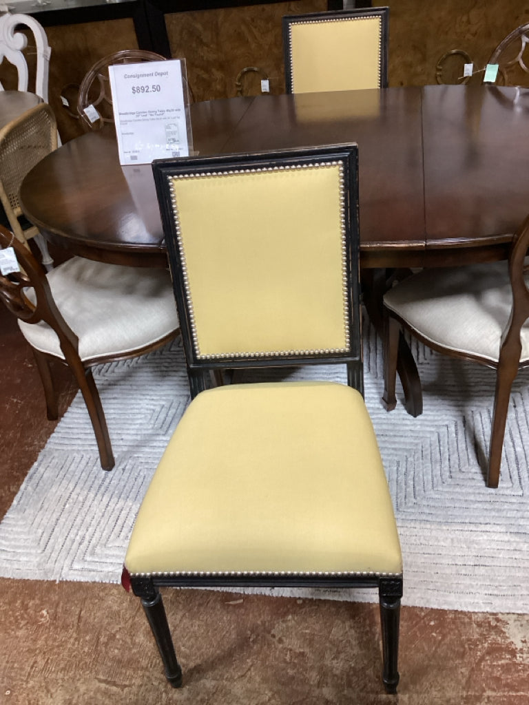 Ballard Custon Leopard Print Back Chair 20x24x39 (Pair)