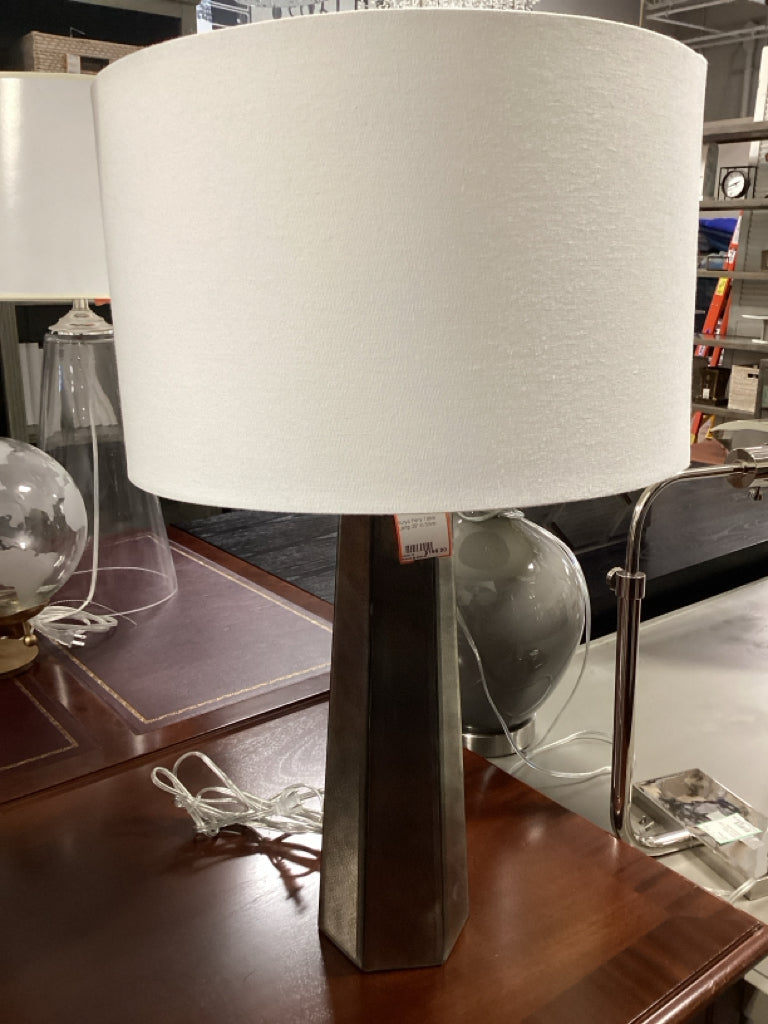 Surya Perry Table Lamp 29" in Silver