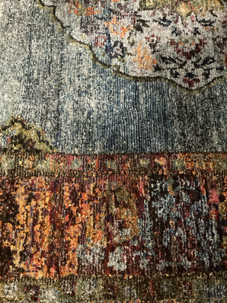 Andora multi colored rug 6ft 7" x9ft 6"