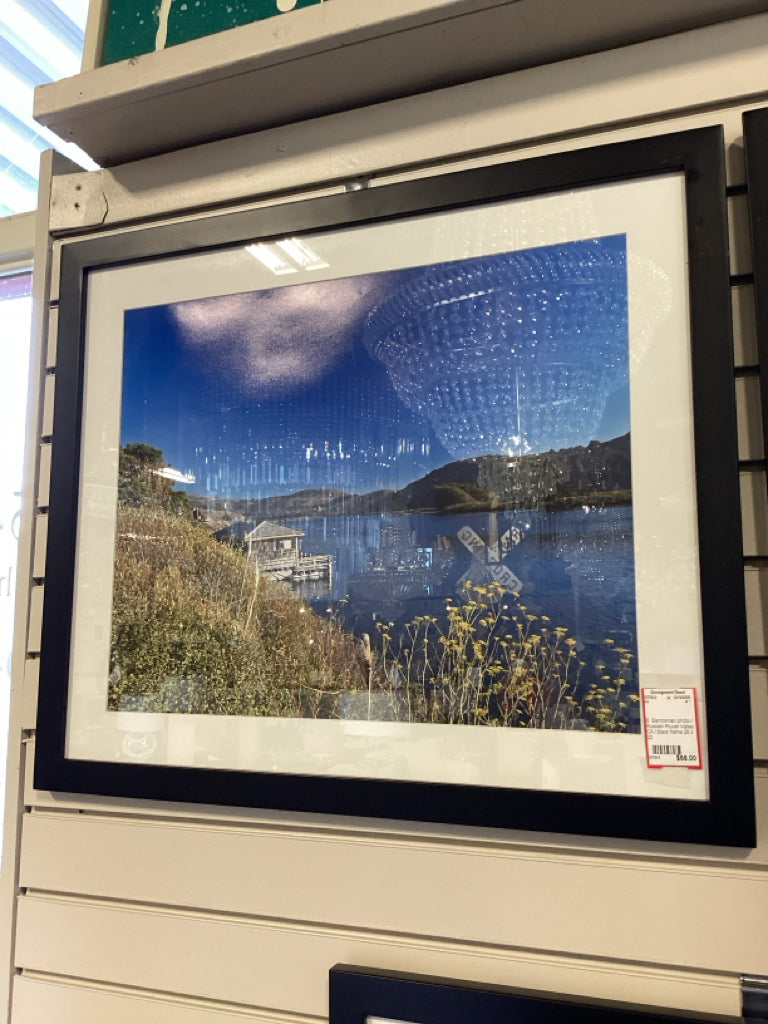 B. Barrickman photo / Russian Riuver Valley CA / black frame 26 x 22