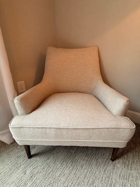 4 Hand Danya  Chair Noble Platinum 31x24x32