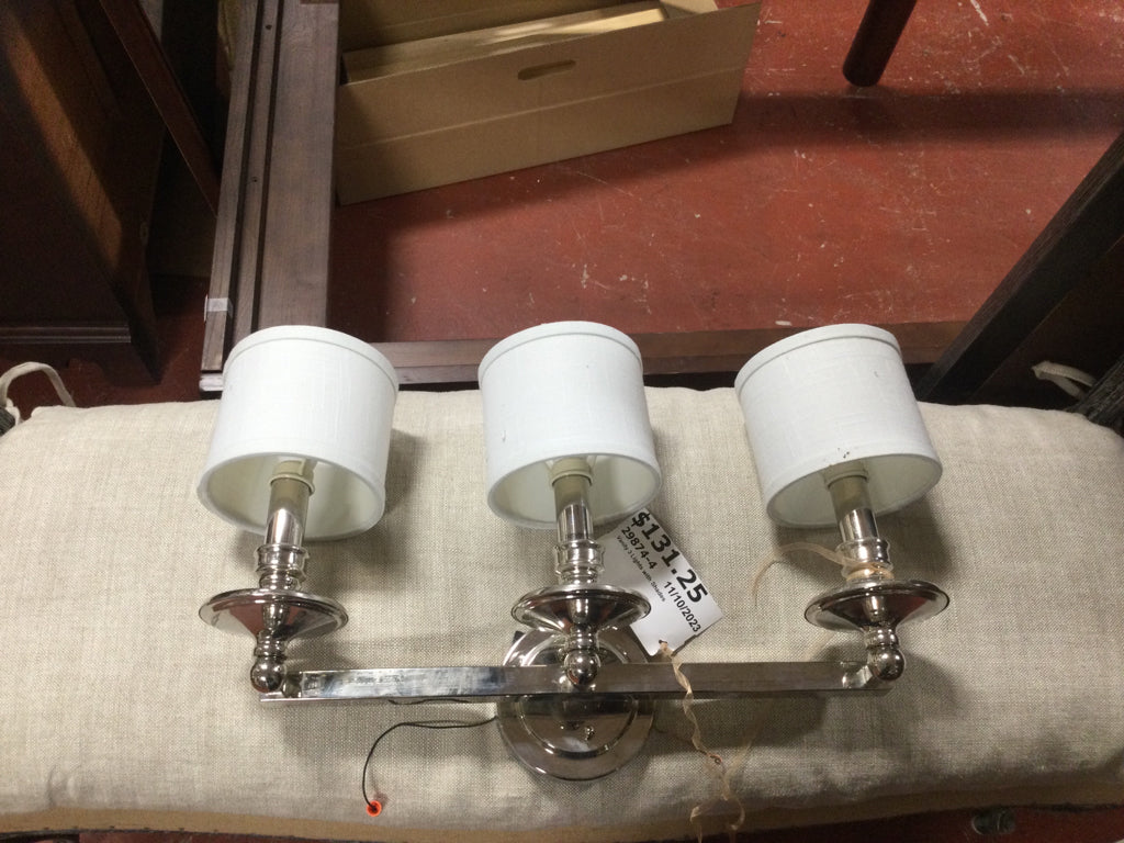 Vanity 3 Lights with Shades