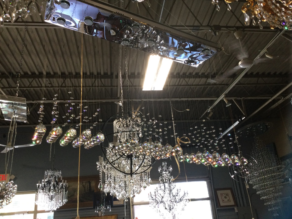 9 LED lights String Chandelier 43x35