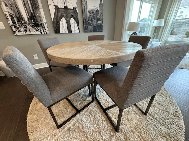 Universal Furniture, Robards dining table with 5 Cooper Side chairS