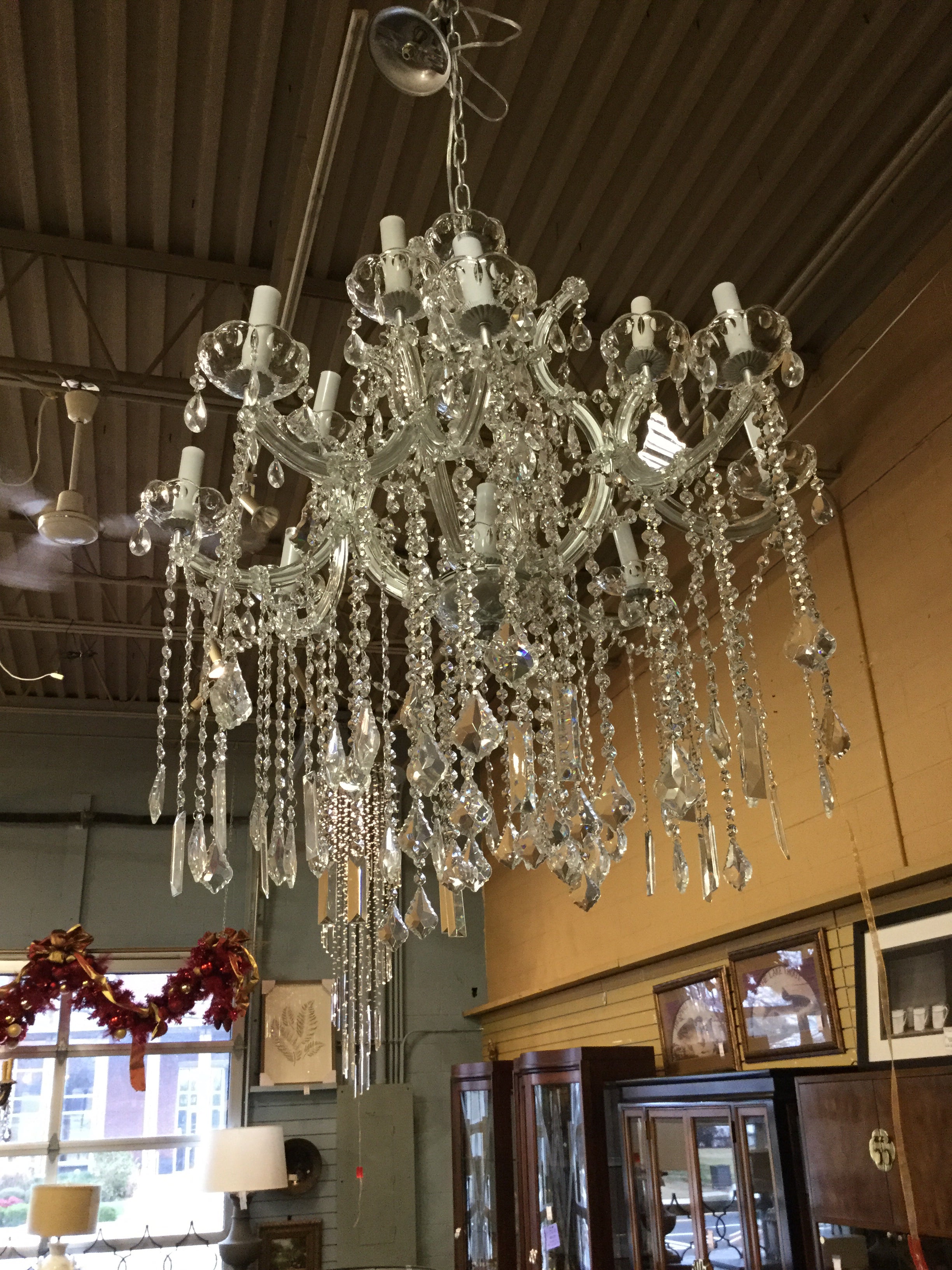 13 Light Marie Antoinette Crystal Chandelier