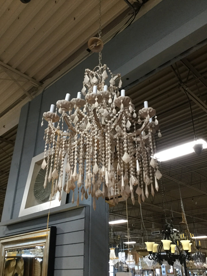 2 Tier - 18 Light Chandelier - 38"T x 29"W