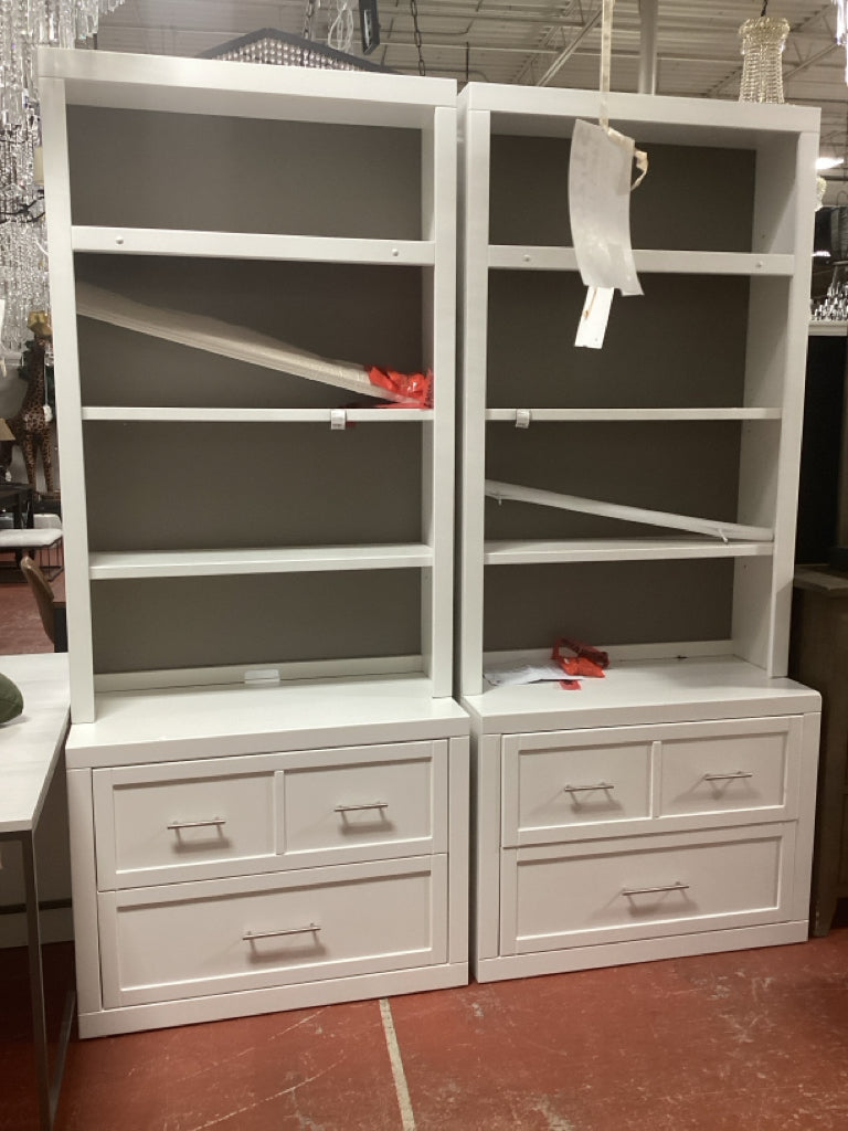 Catalina Cottage Hutch and Latteral File 40W x 20D x 94.5 H