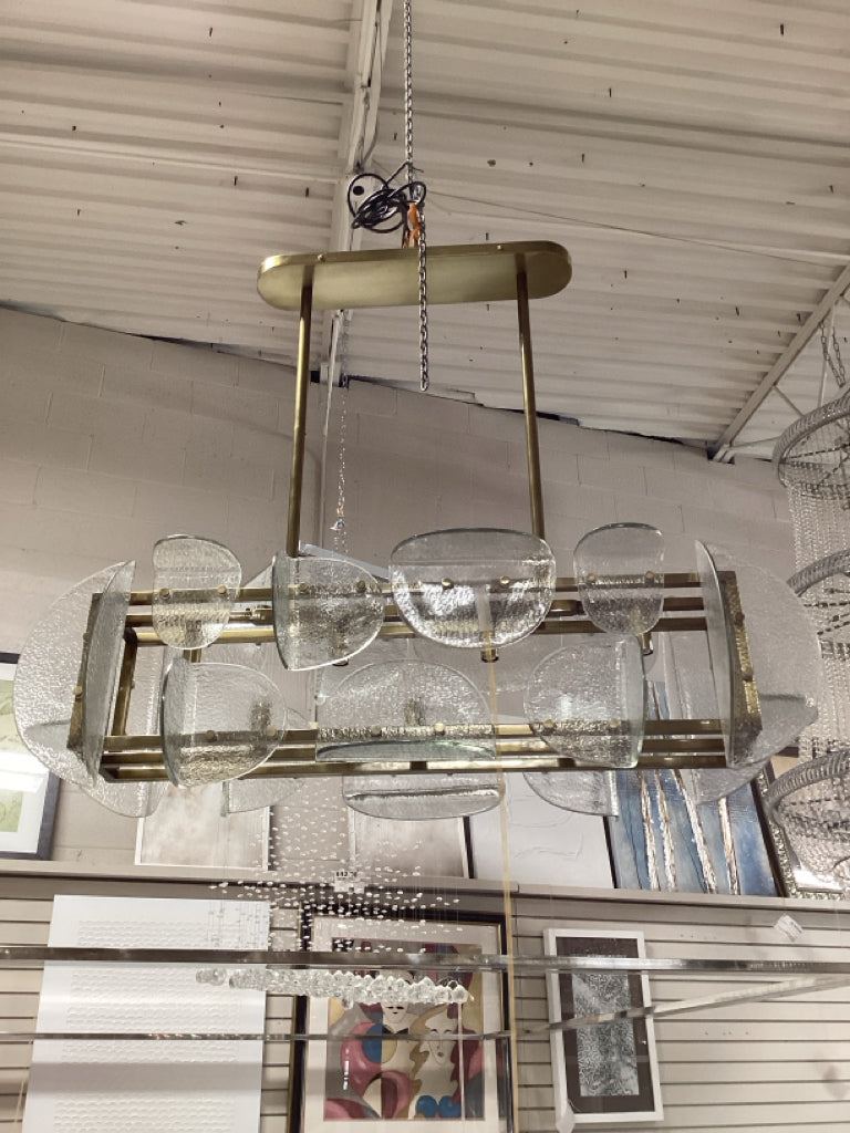 Arteriors Tilley Chandelier  42.5" W x 19" D x 14.5"  2ZY7SZQN