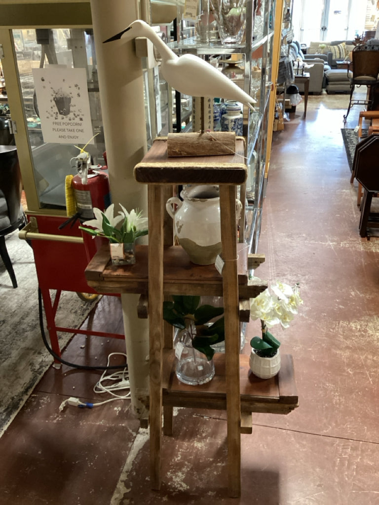 Plant Stand / primitive Asian style plant stand 27 x 14 x 50" high