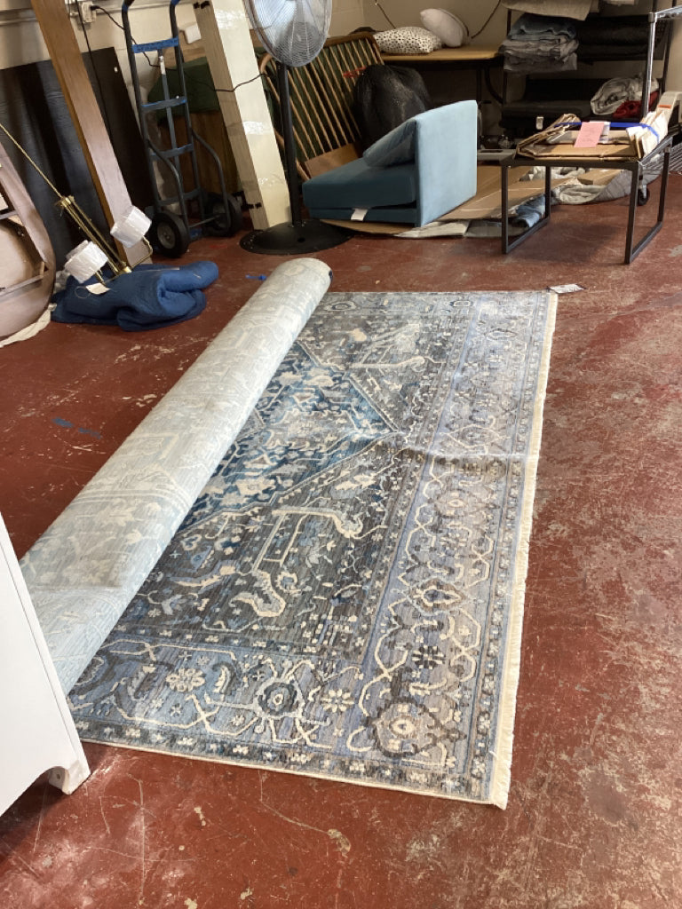 Safavieh  Charcoal Blue Rug 9'x11.7"