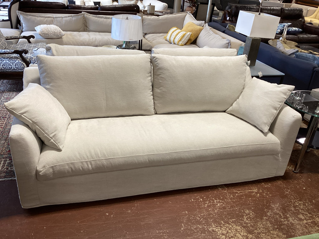 Castlery Agnes Slipcover Storage Sofa86.5x40x38H 9S5BL29Y