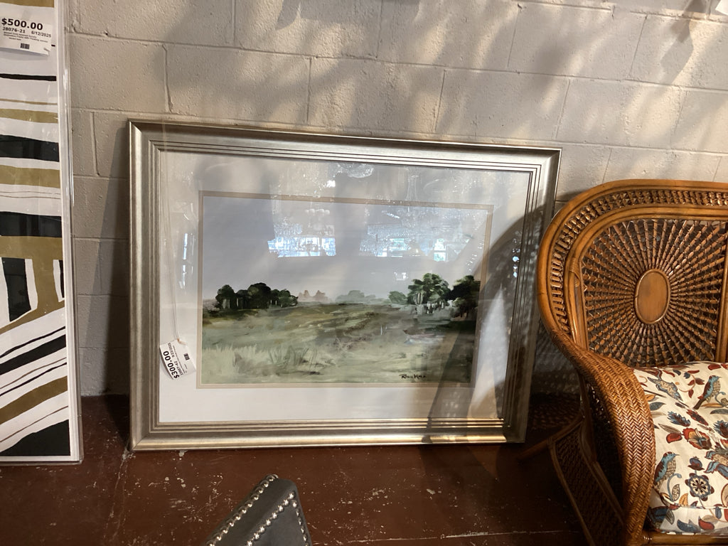 Paragon Relaxing View 53x40 Framed  Art
