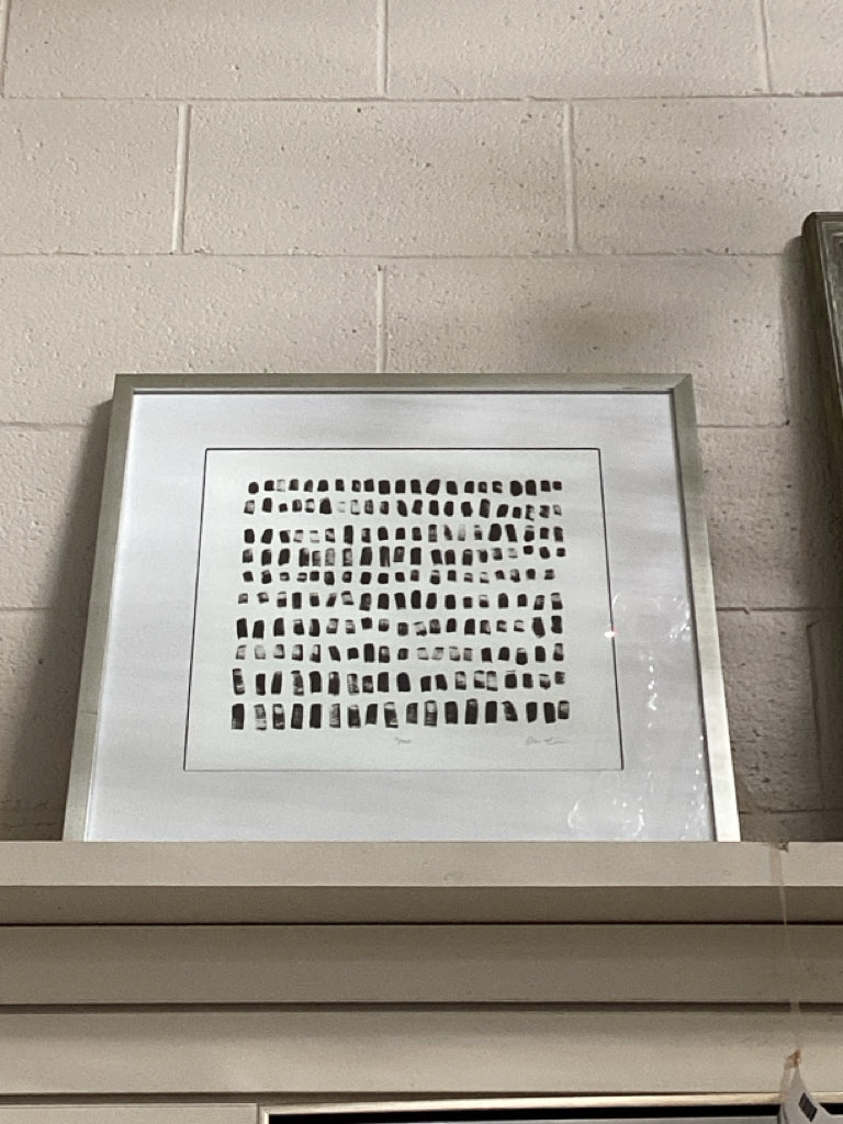 Framed Lithograph Ying/Yang 22x22
