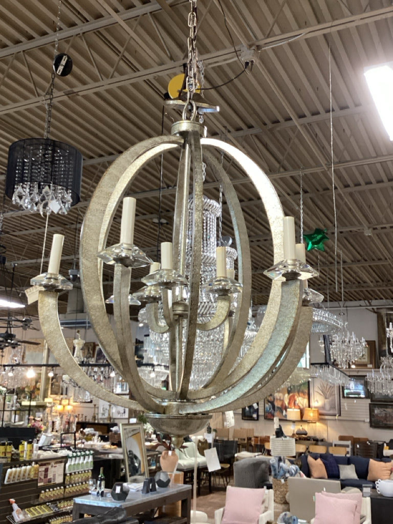 Savoy House 1-5555-9-122 Forum Nine Light Chandelier 27"W x 32"H