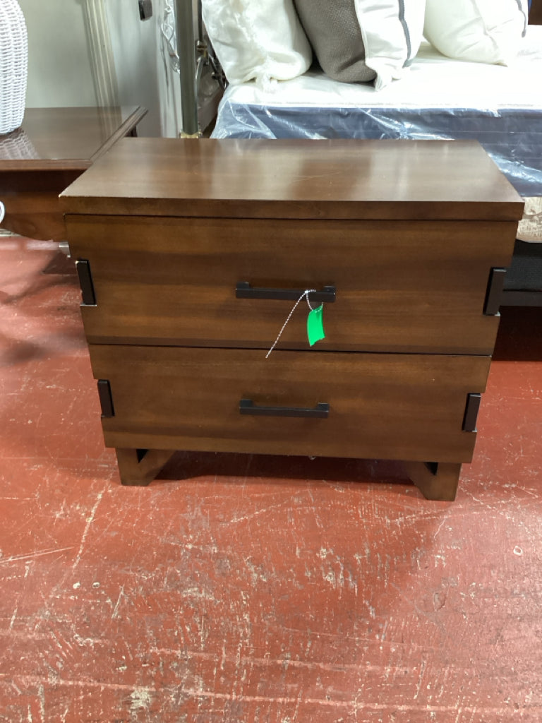 Coaster 2 Drawer Nightstand 27.5x15x24