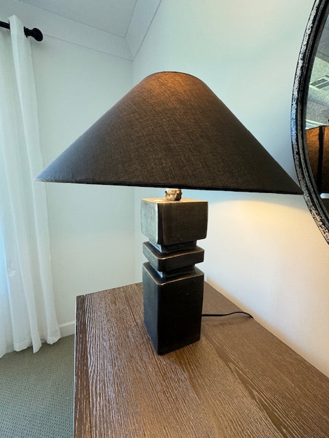 4 Hands Renzo Table Lamp Black 23"