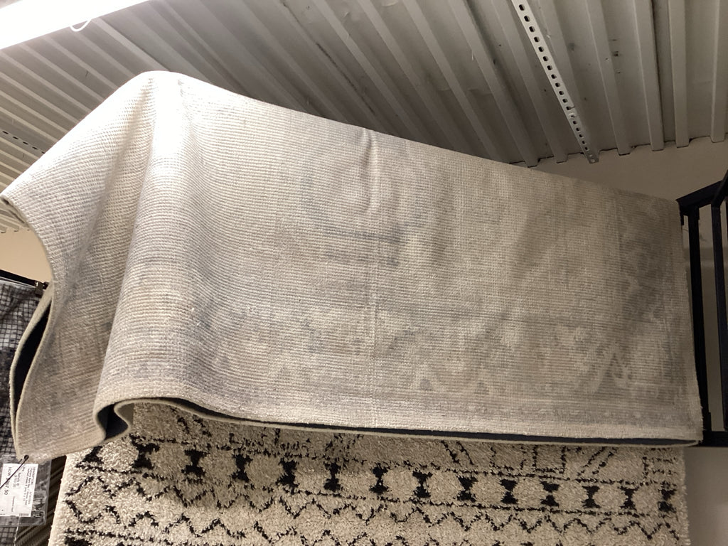 Pottery Barn Rug / Sloane hand tufted cream & grey 8 x 10